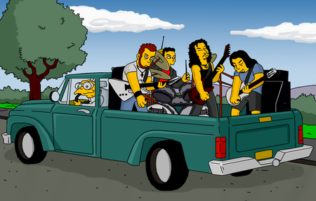 Metallica Simpsons Wallpaper By Mieszczok1986