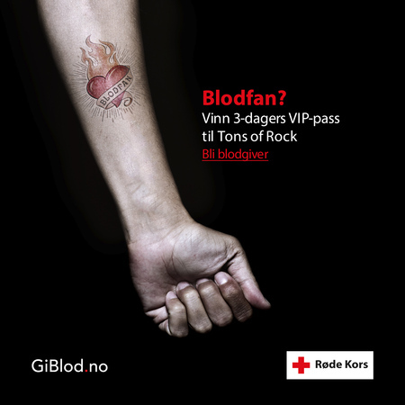 Røde Kors Blodfankampanje 2022