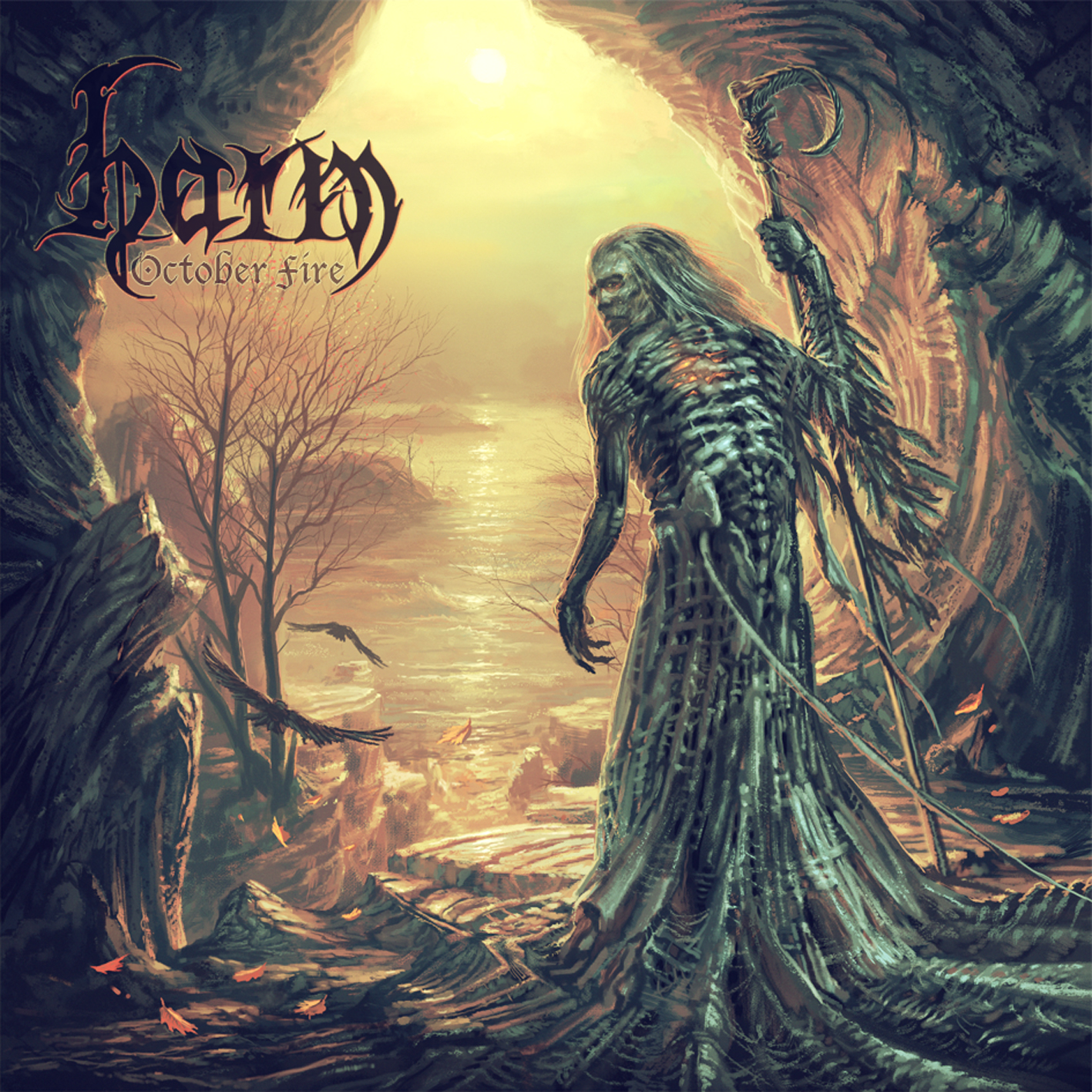 Harm   October Fire   Album Cover