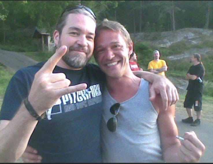 Tommy Jackson Og Haake Fra Meshuggah