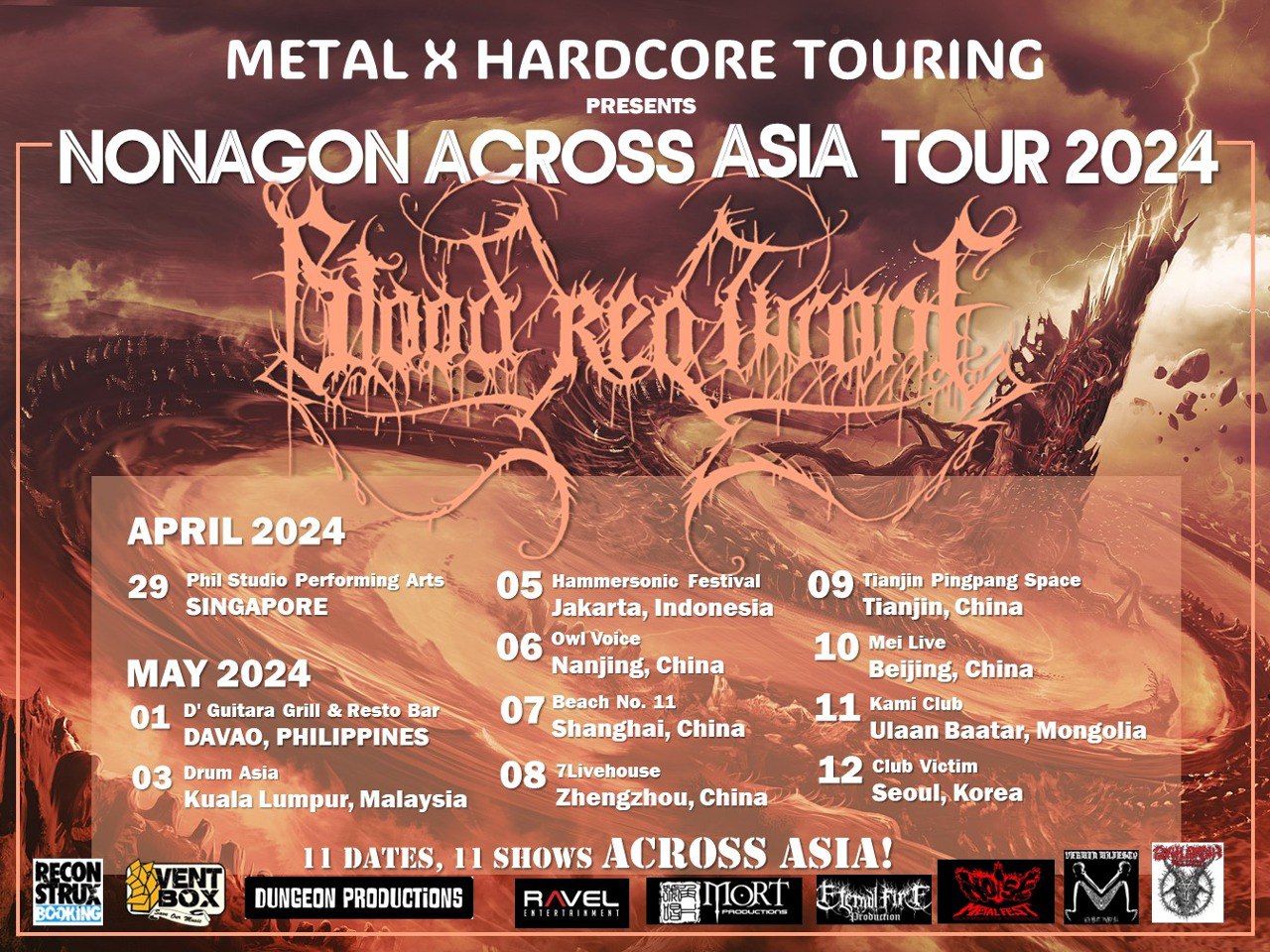 Nonagon Across Asia Tour 2024
